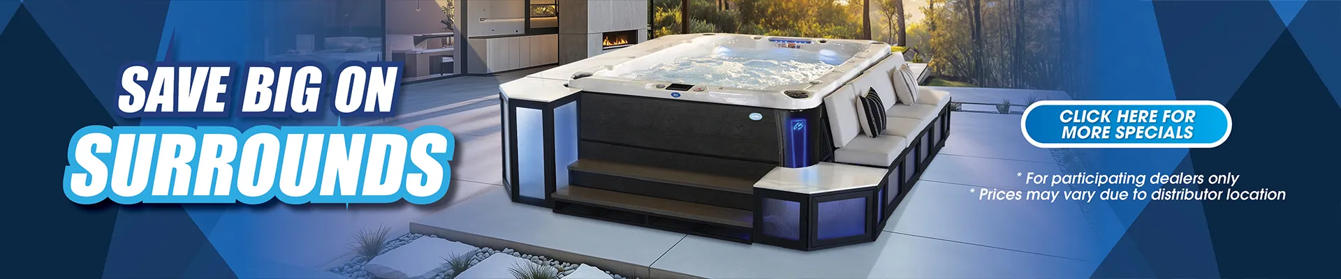 Calspas hot tub being used in a family setting - West Valley