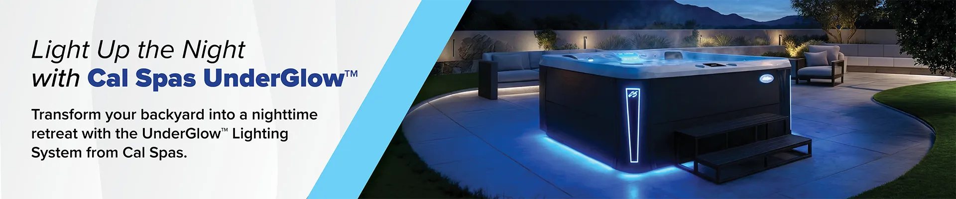 Calspas hot tub being used in a family setting - West Valley